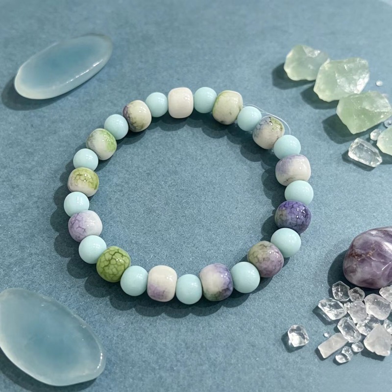 Women's Dreamy Macaron Colour-Mixing Handmade Bracelet